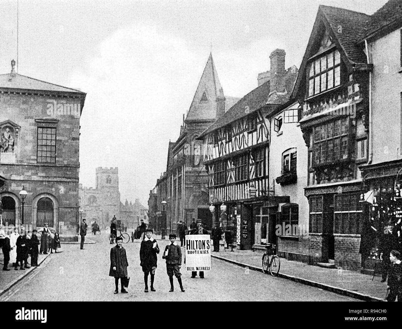 High Street, Stratford upon Avon Stock Photo Alamy
