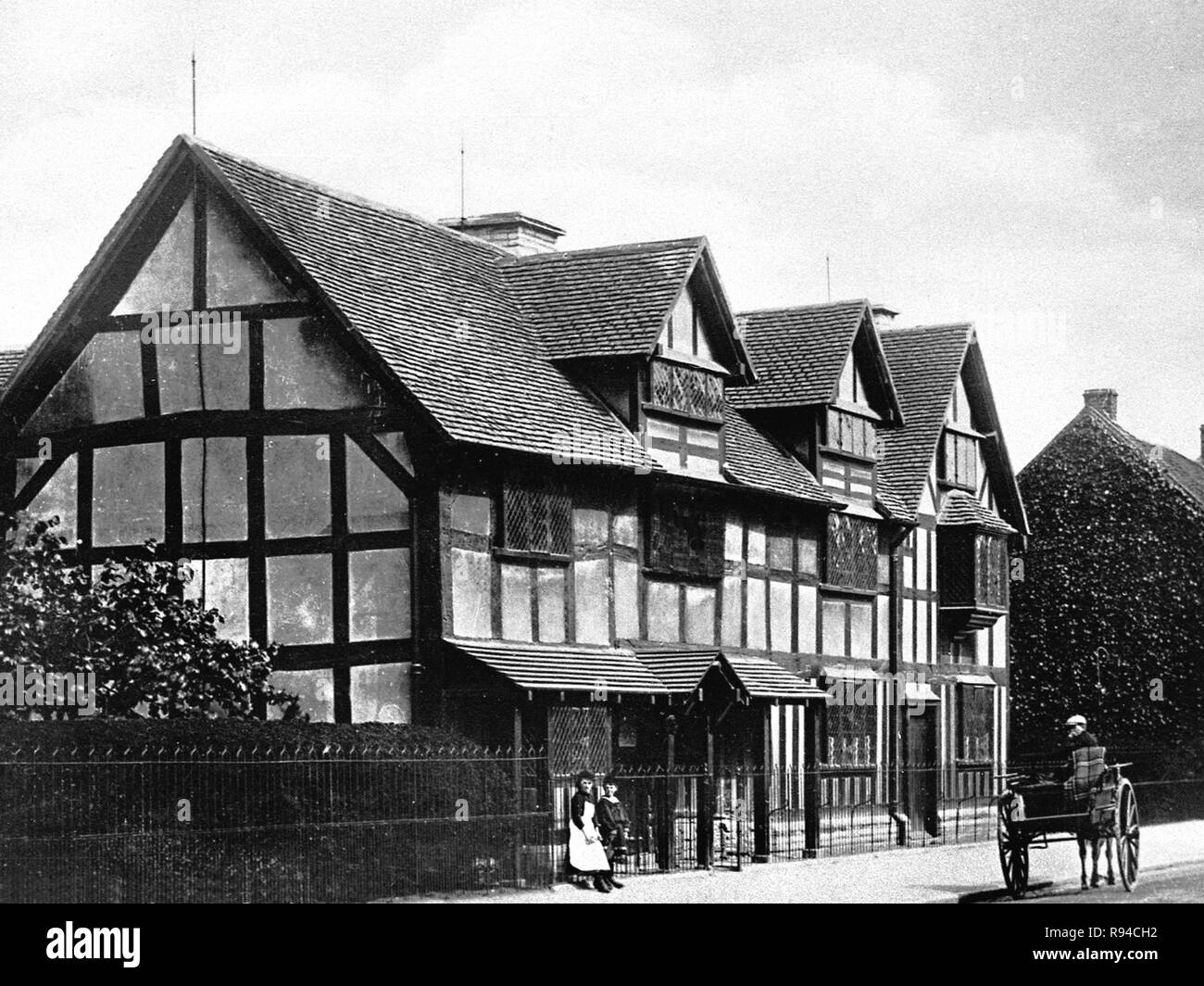 Shakespeares birthplace, Stratford upon Avon Stock Photo Alamy