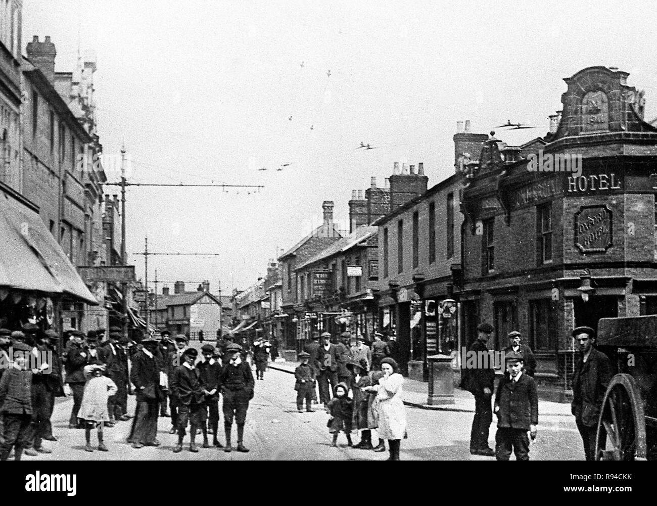 Fleet Street, Swindon Stock Photo Alamy