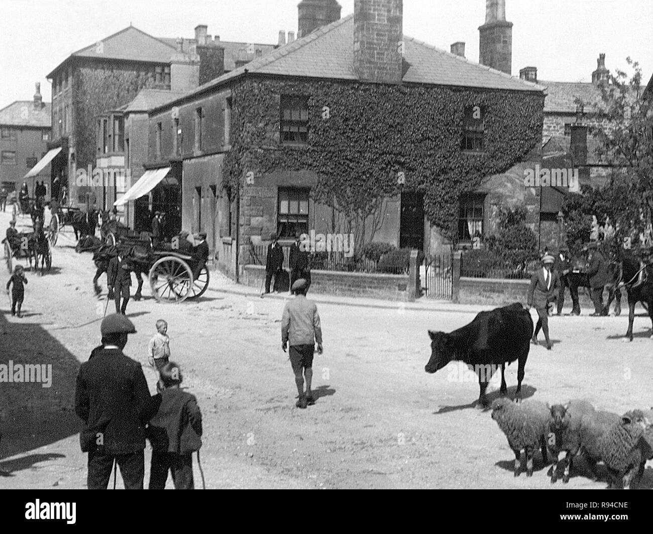 Wednesday Market, High Bentham Stock Photo Alamy
