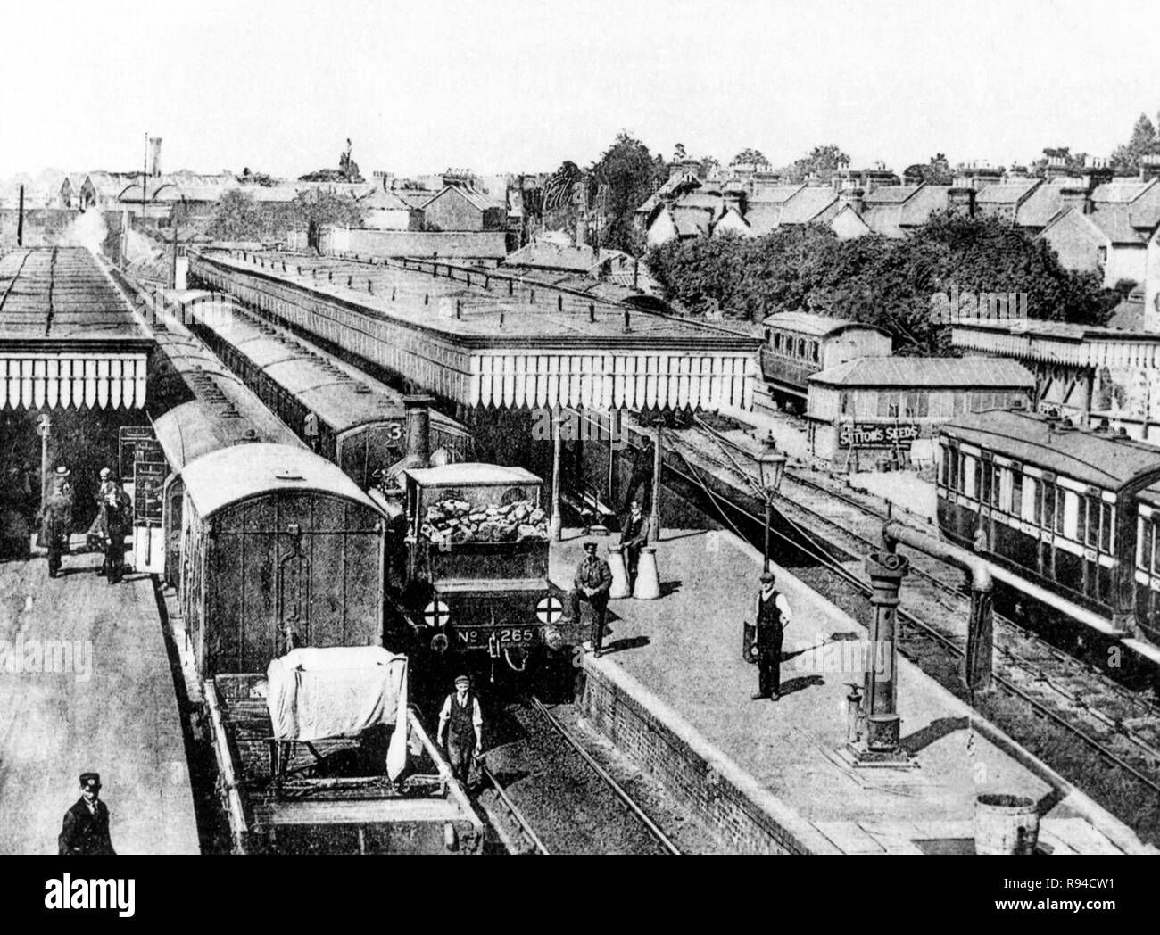 Horsham Railway Station Stock Photo Alamy