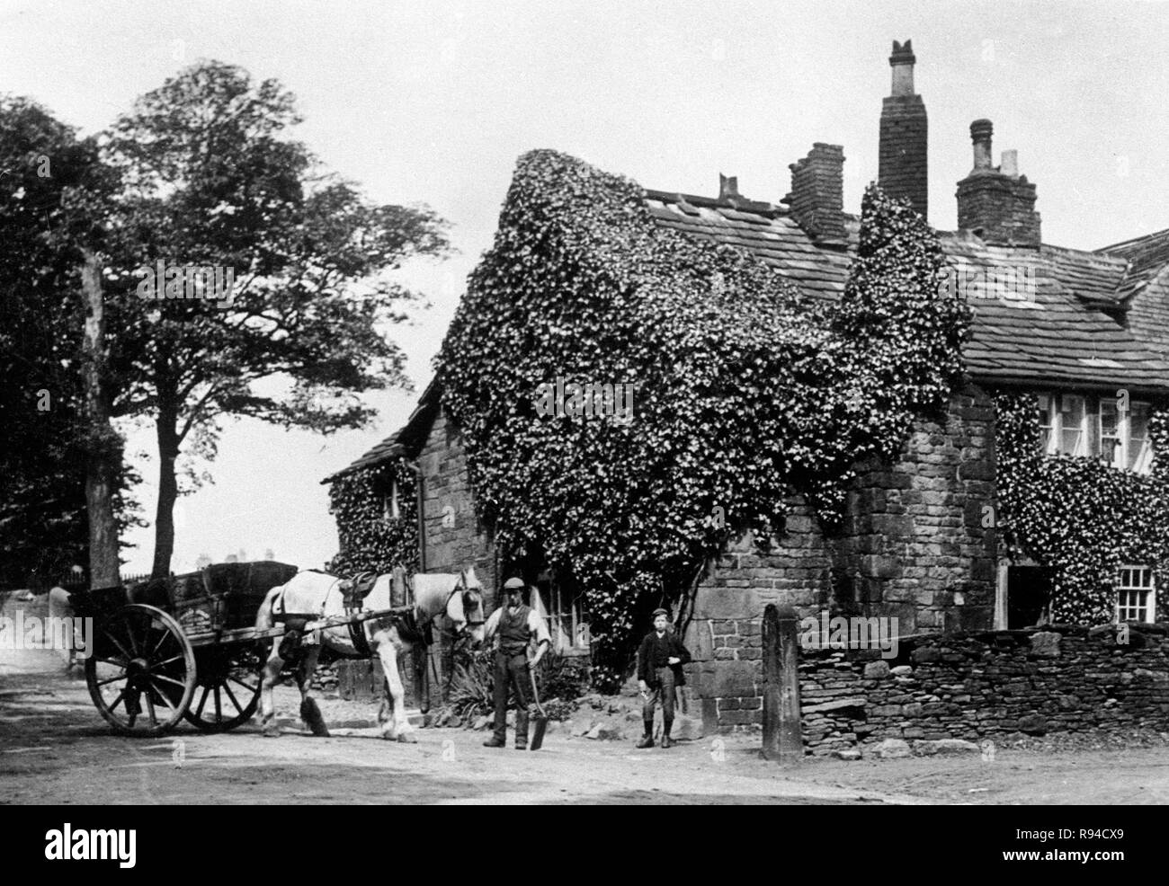 Birkby Hall Road, Huddersfield Stock Photo Alamy