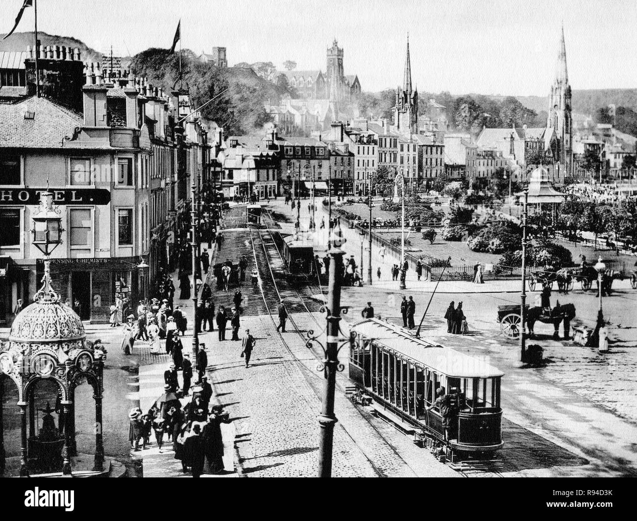 Guildford Square, Rothesay Isle of Bute Stock Photo Alamy
