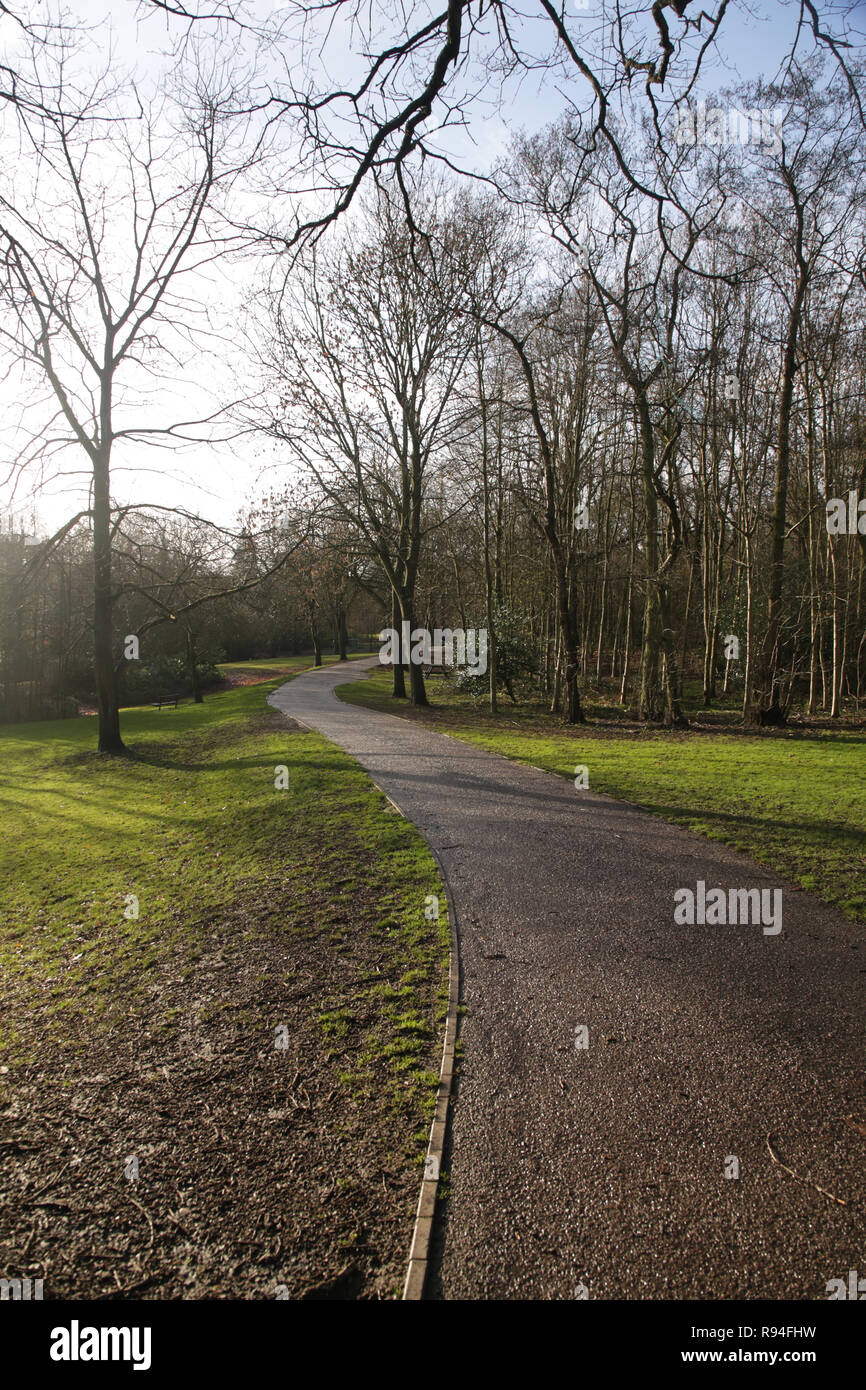 The grounds of Haden hill park, Cradley Heath, Sandwell, West midlands