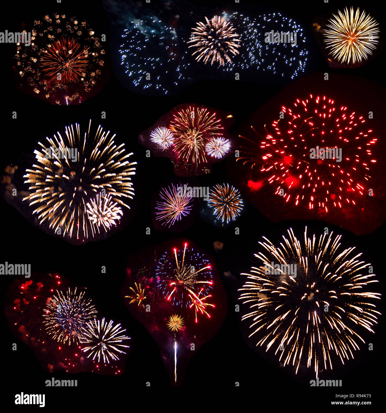Firework shapes hires stock photography and images Alamy