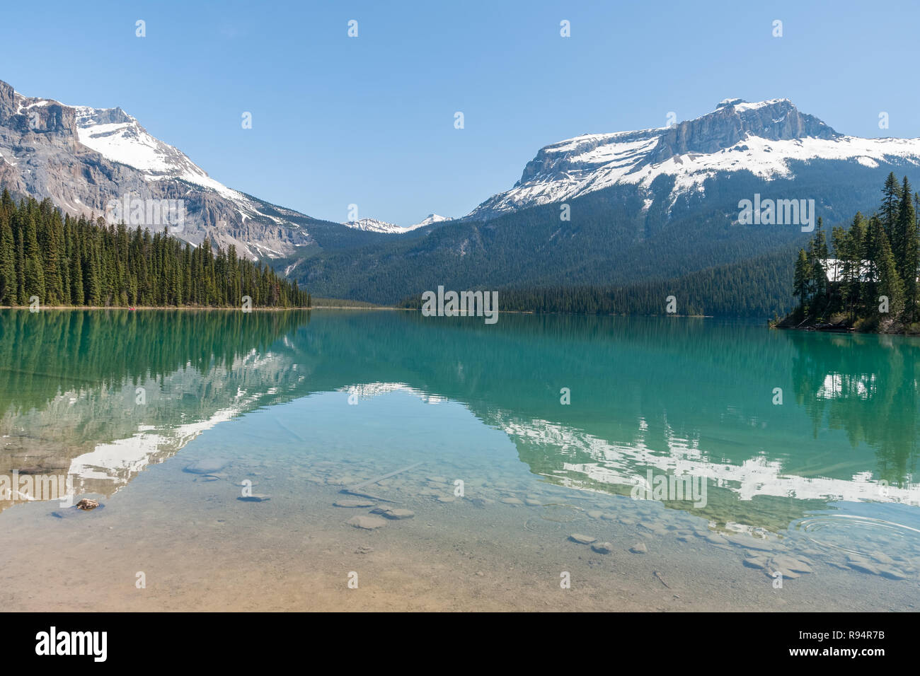 Emerald Lake - Yoho NP, BC, Canada Stock Photo - Alamy