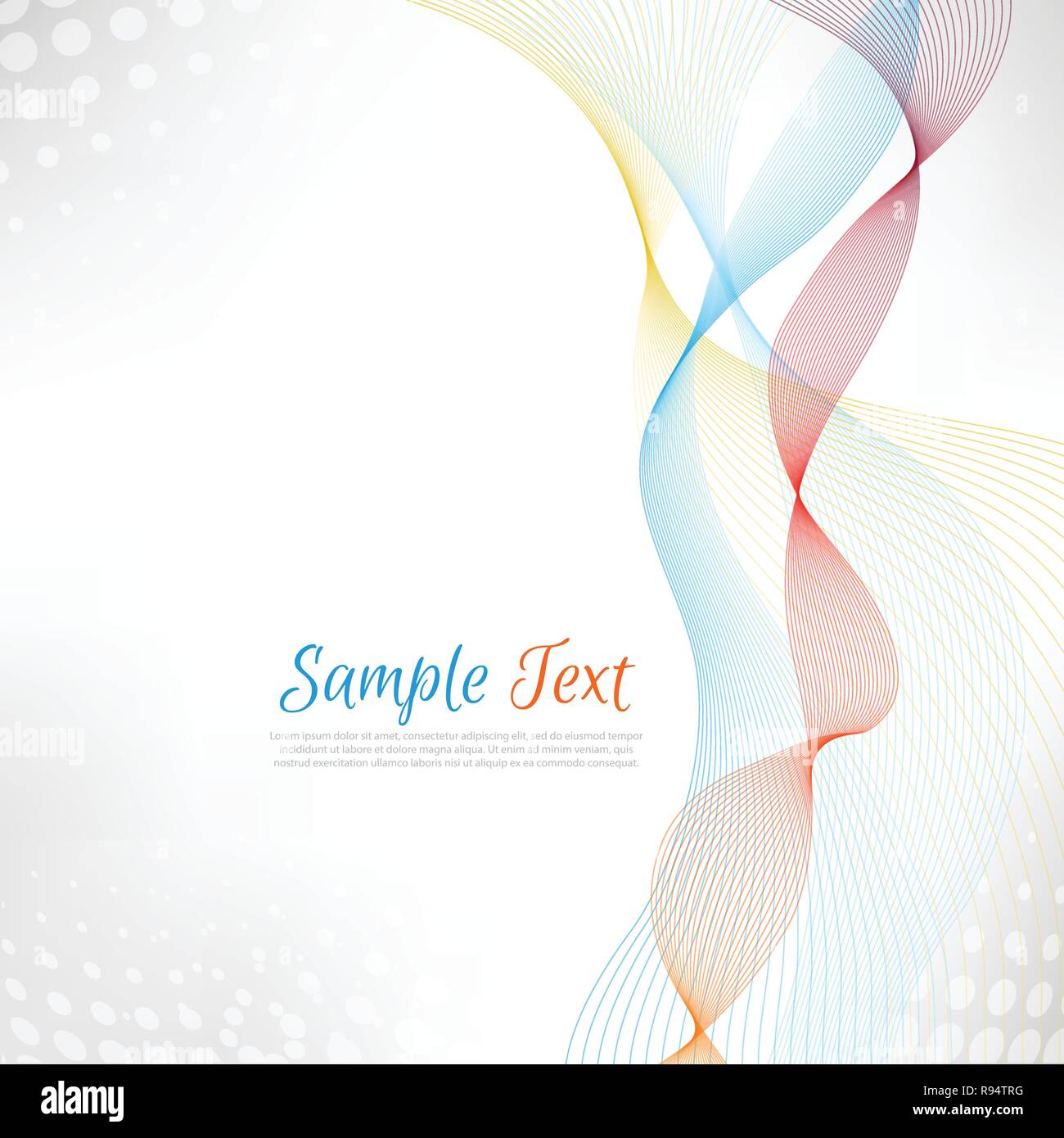 Elegant abstract smooth speed wave with modern stream background ...