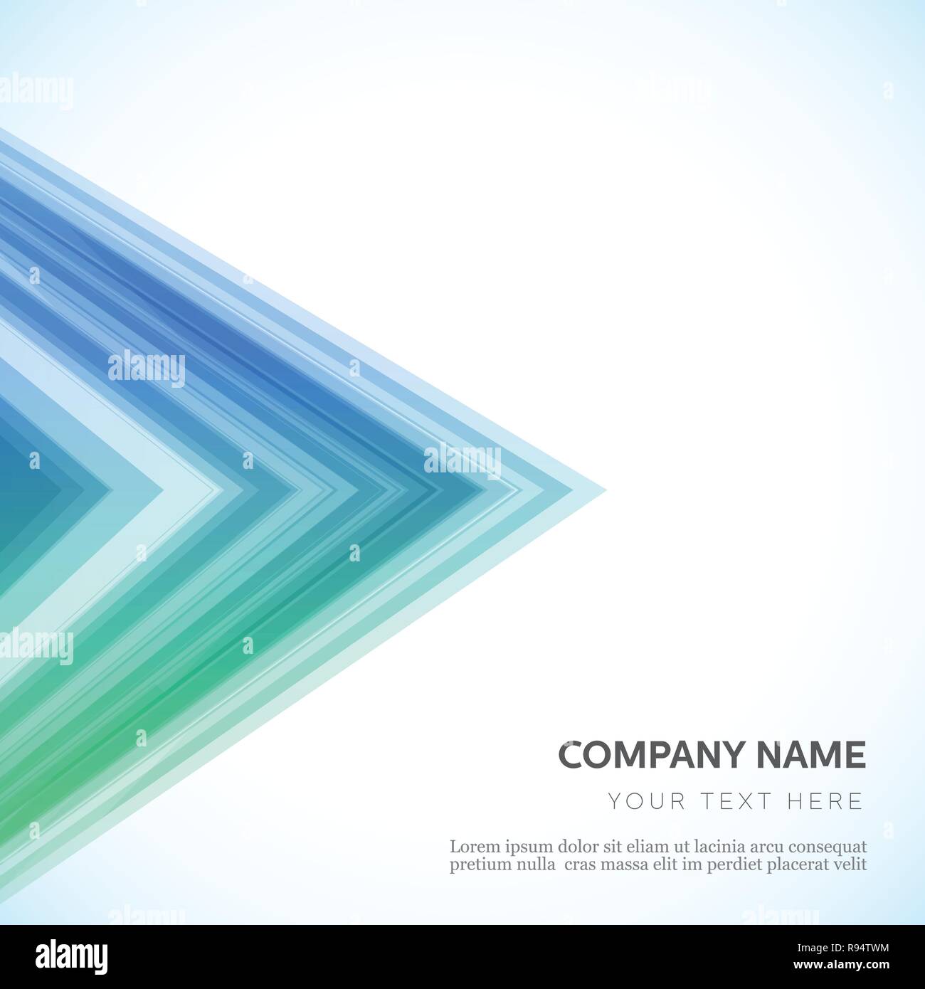 Blue Abstract Background for Design. Vector, illustration, eps10. Stock Vector