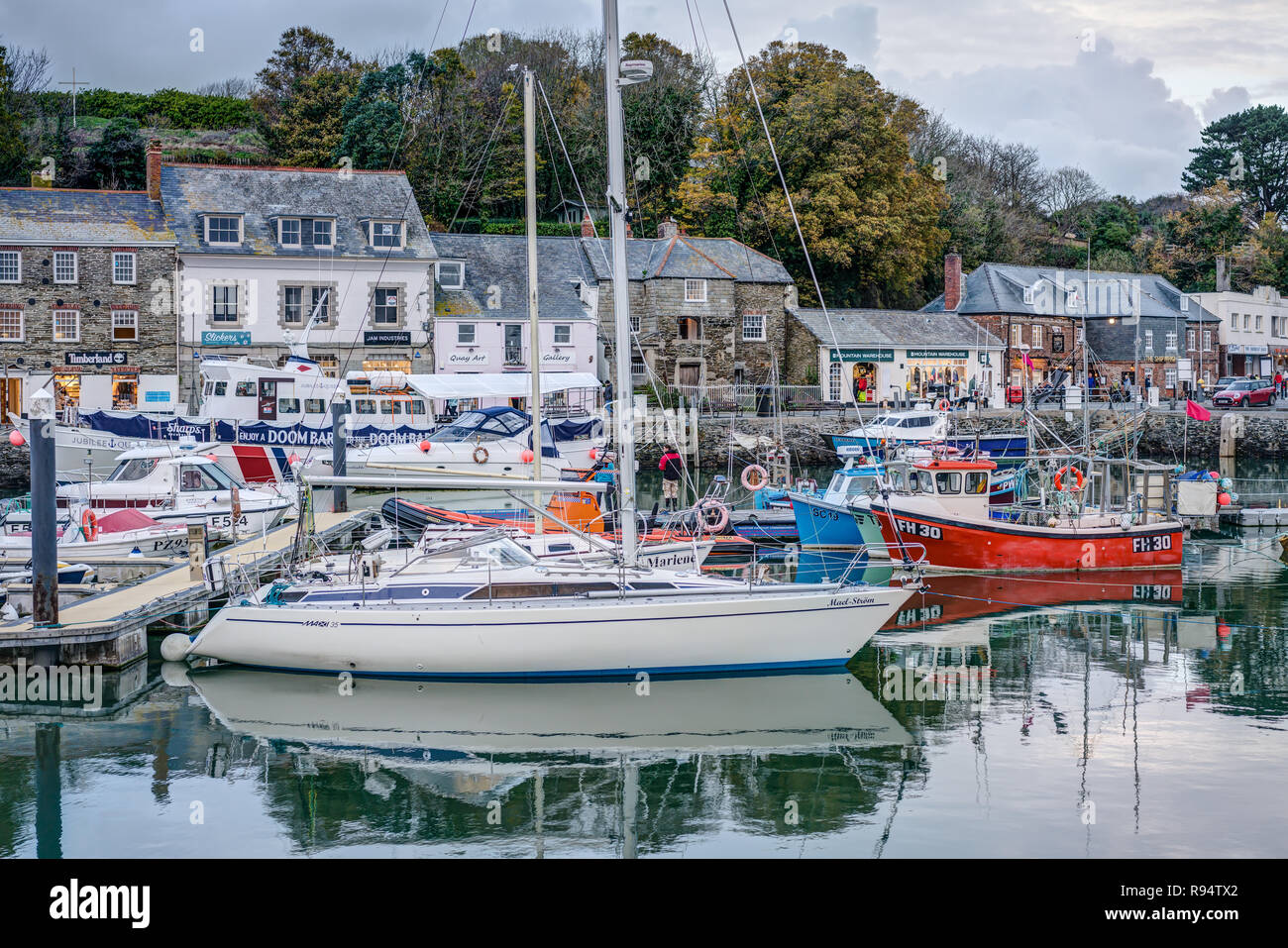 Old fishing boats padstow hires stock photography and images Alamy