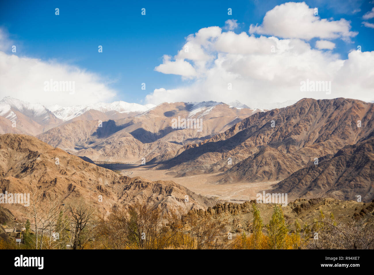 Roads of Ladakh Stock Photo