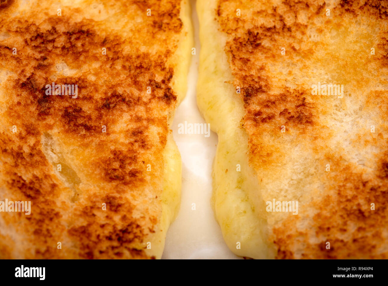 Fried cheese sandwich Stock Photo