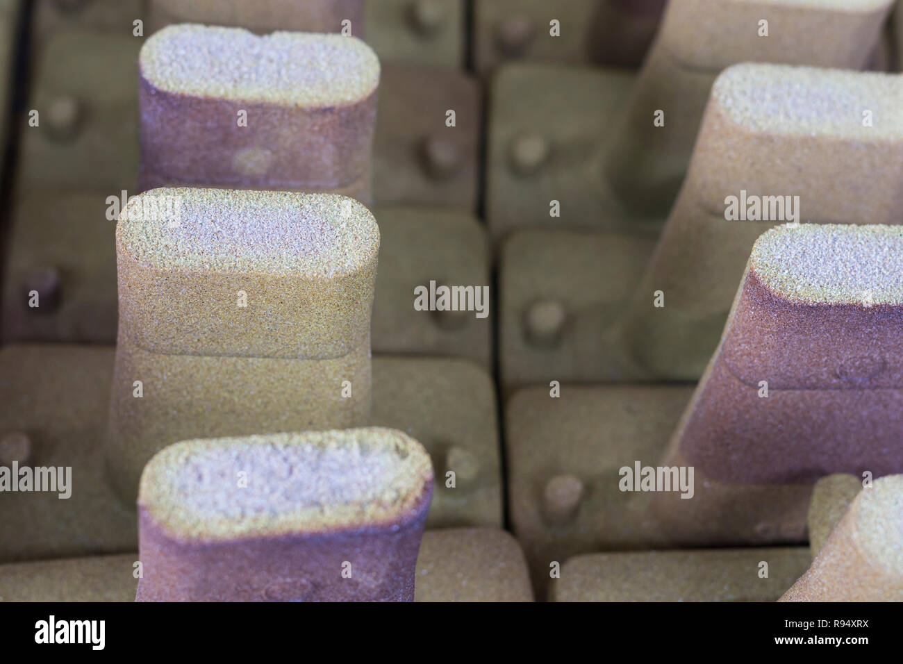 Resin Coated Sand products for casting process Stock Photo Alamy