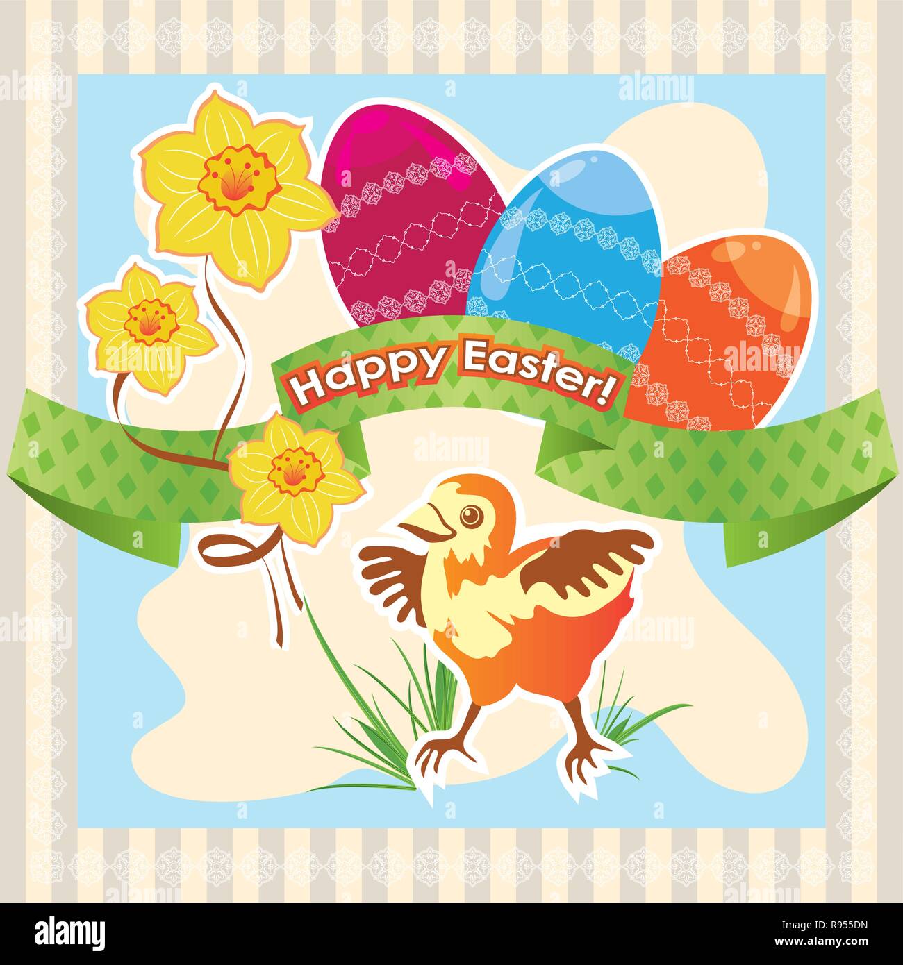 Easter flowers Stock Vector Images Alamy Easter flowers Stock Vector Images Alamy