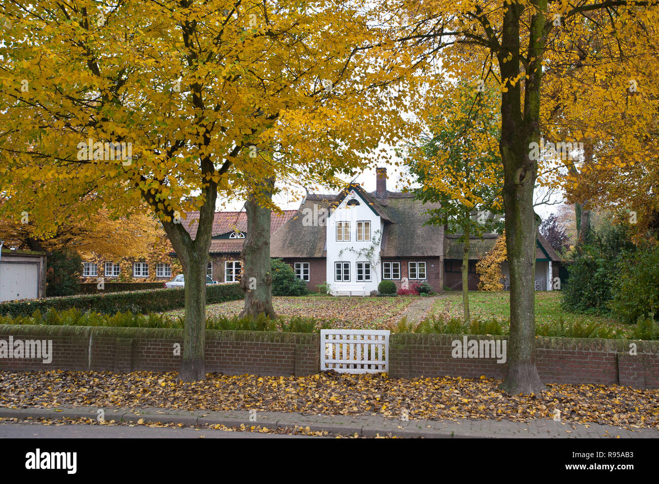 02.11.2011, Barlt, Schleswig-Holstein, Germany - Das Frenssen-Haus ...