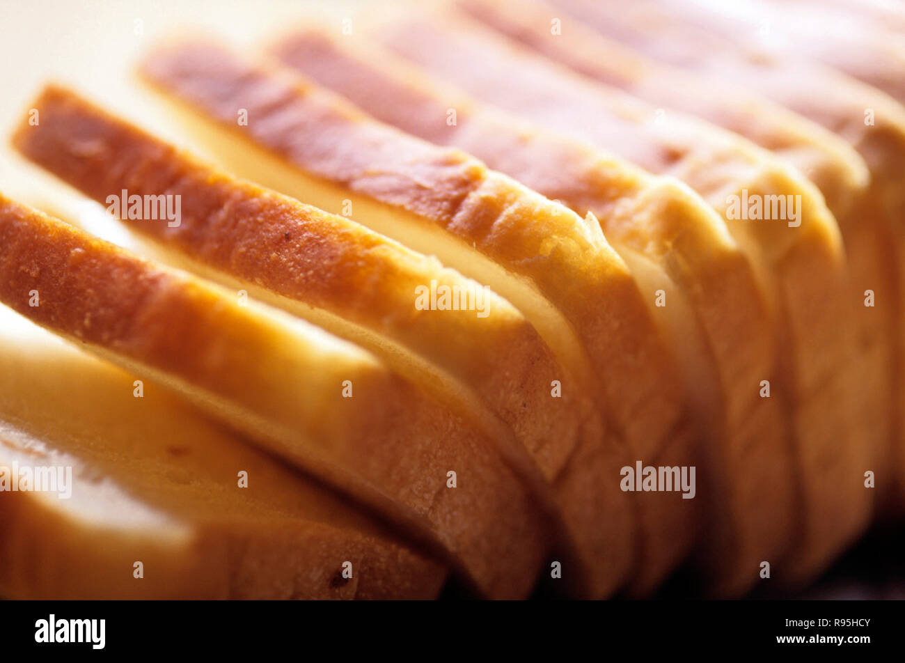 Sliced bread, Bread slices Stock Photo