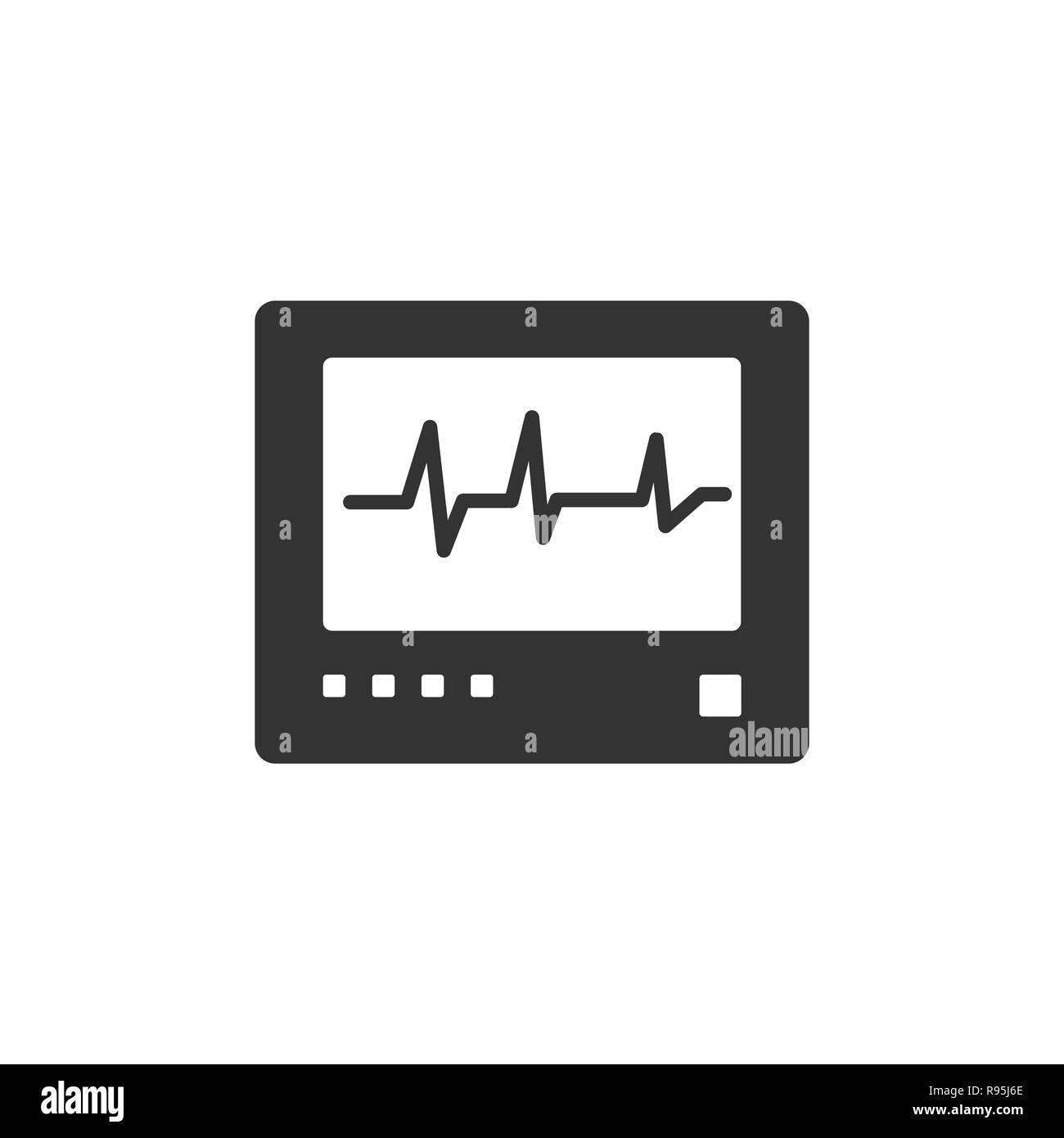 Hospital chart heart monitor Cut Out Stock Images & Pictures Alamy