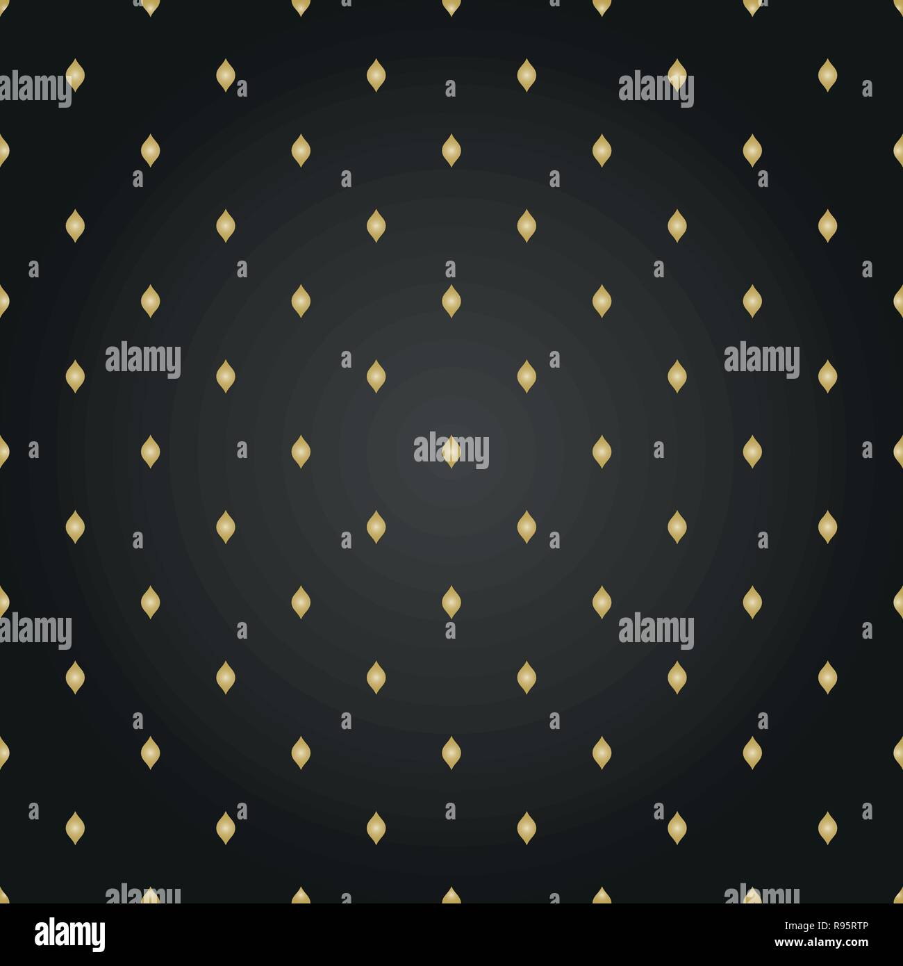 Seamless Modern Vector Pattern With Dots Stock Vector