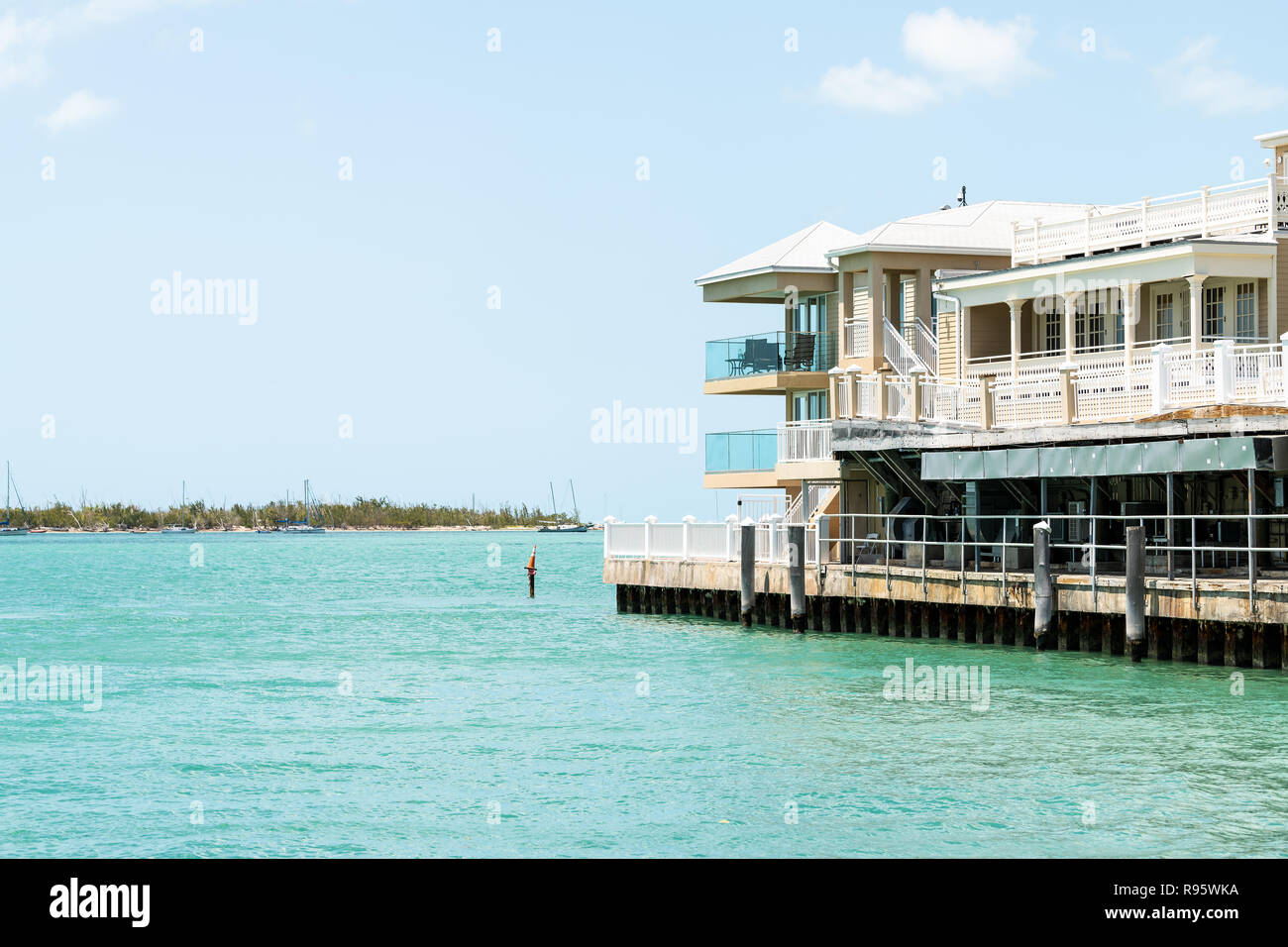 Key West Florida Pier House Stock Photos Key West Florida