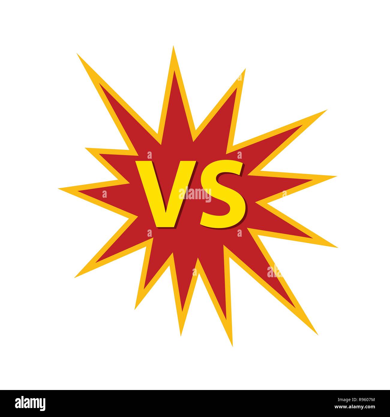 VS, competition, championship, challenge Stock Vector
