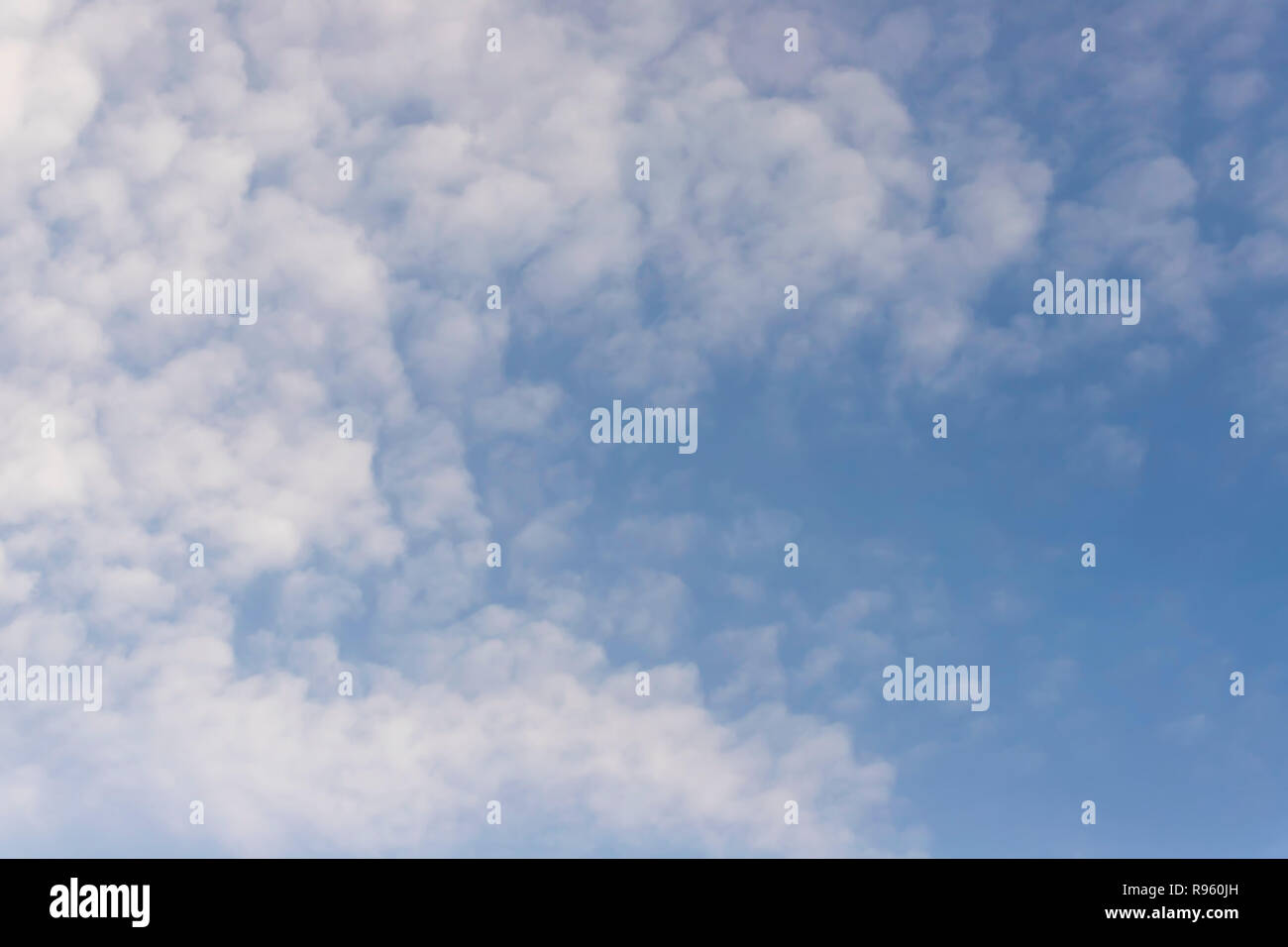 Abstract background of blue sky with white clouds. Cloudscape Stock ...