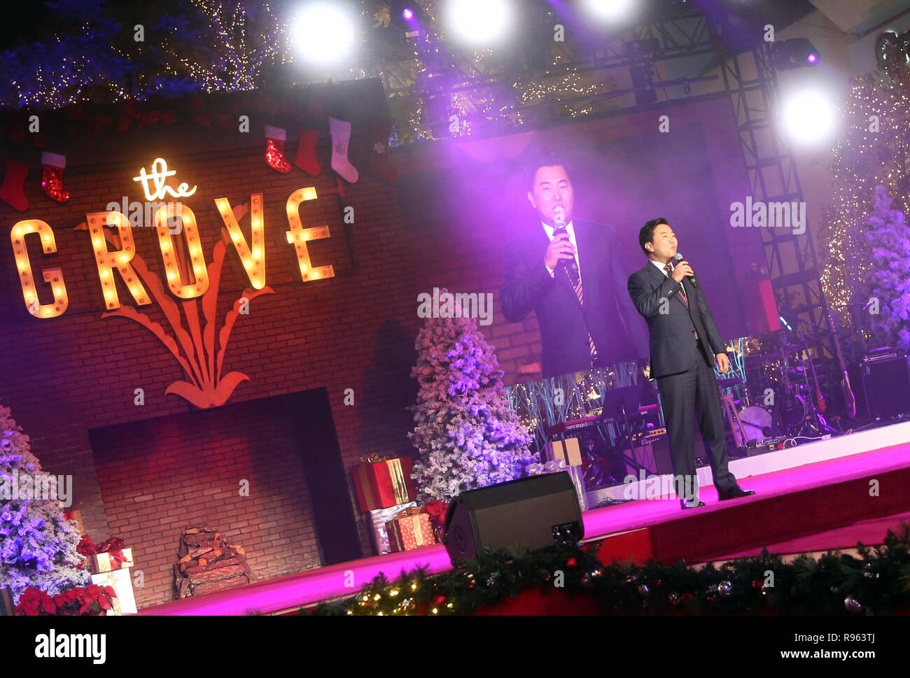 The Grove Christmas Tree Lighting Show Featuring Councilmember David