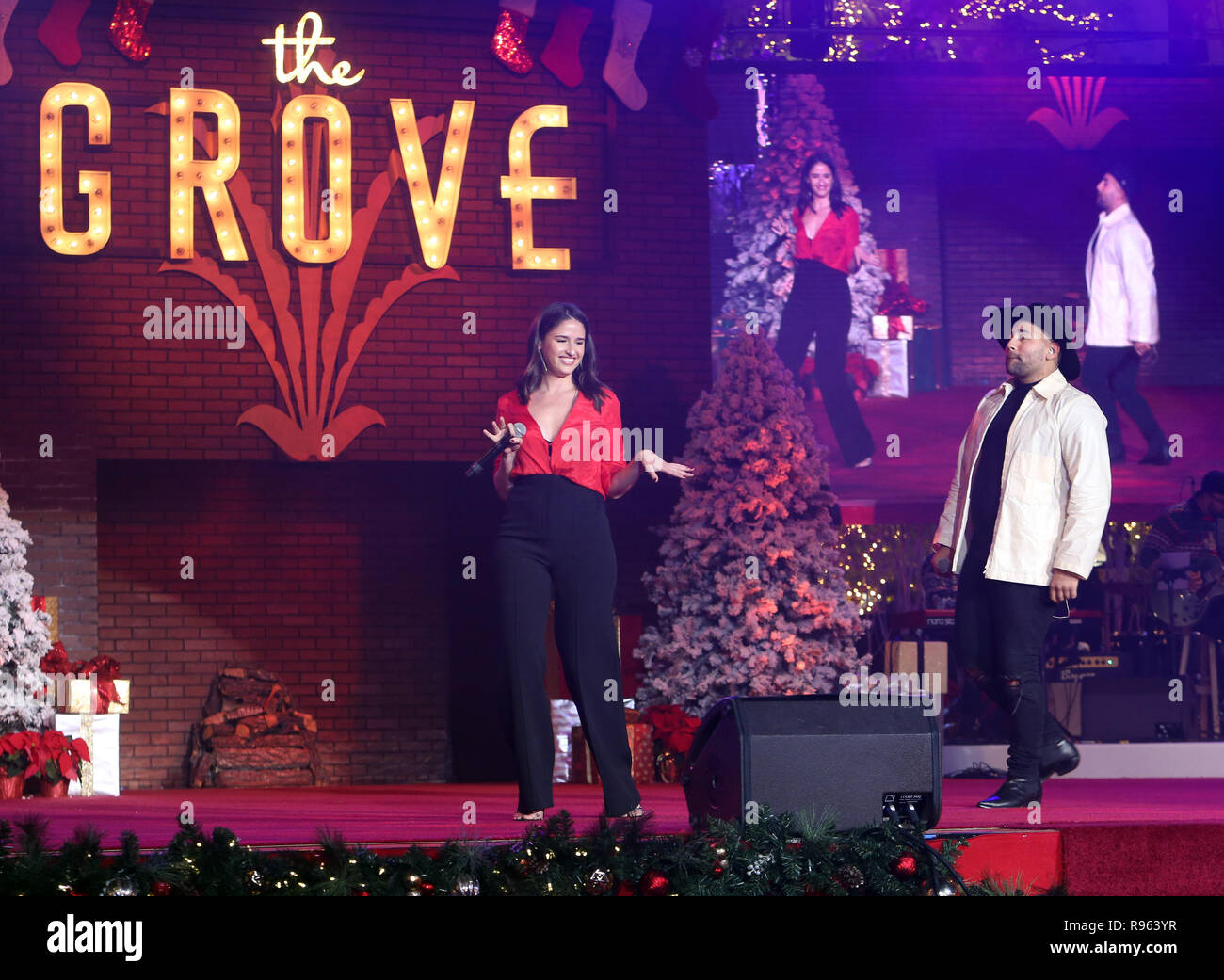 The Grove Christmas Tree Lighting Show Featuring Rozzi, Parson James