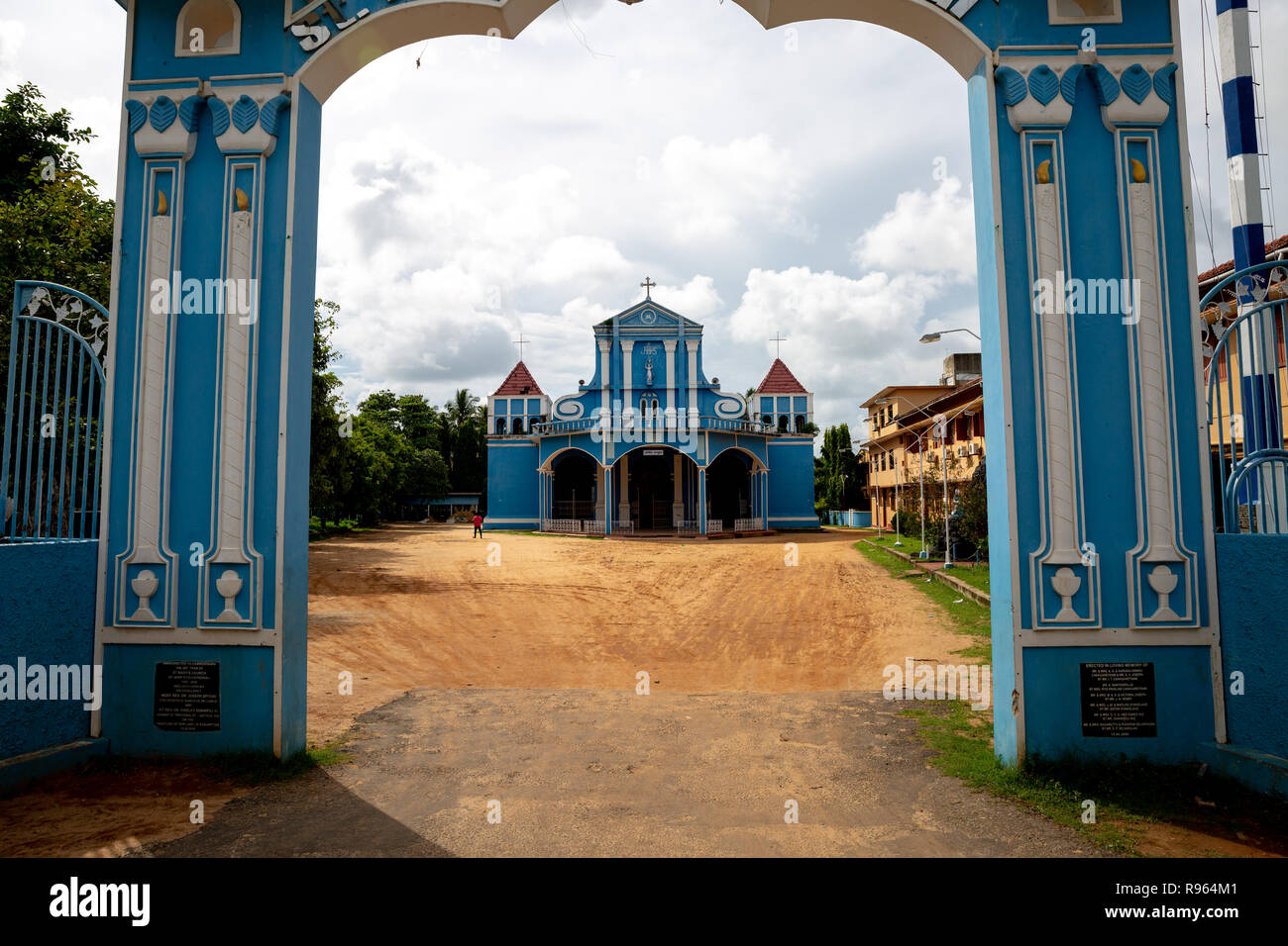 St Mary's Church Batticaloa Sri Lanka Stock Photo