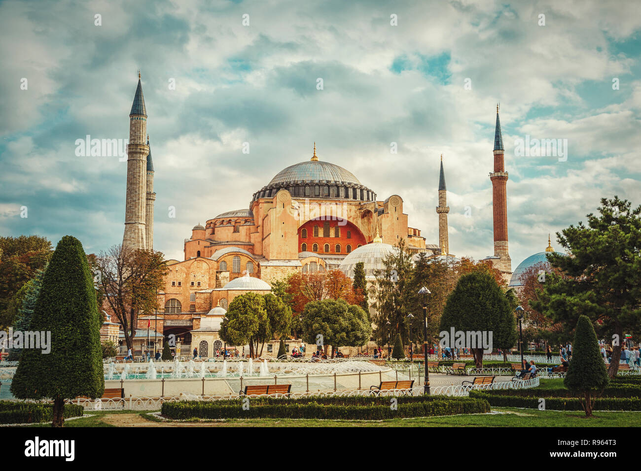 Hagia sophia view from cathedral hi-res stock photography and images ...