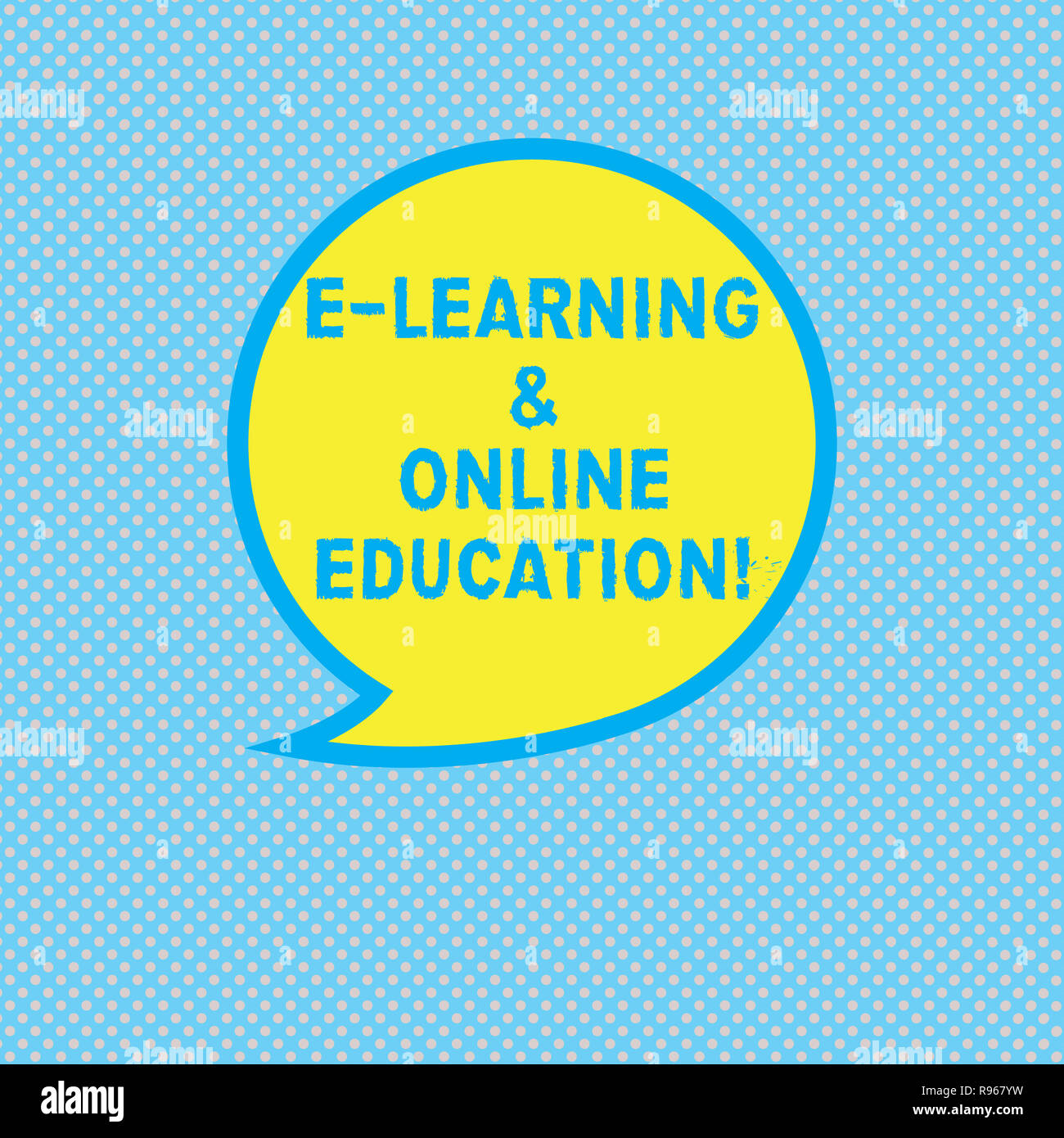 Text sign showing E Learning And Online Education. Conceptual photo ...