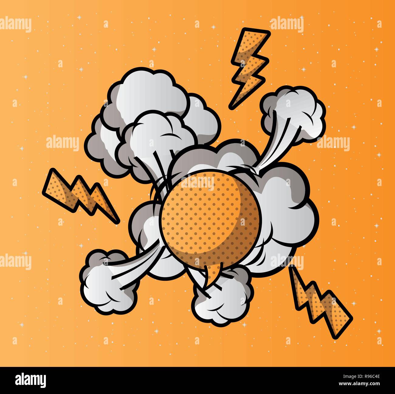 speech bubble pop art style Stock Vector Image & Art - Alamy