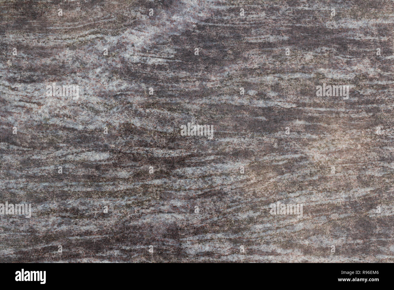 Granite texture. White, black, red. Stock Photo