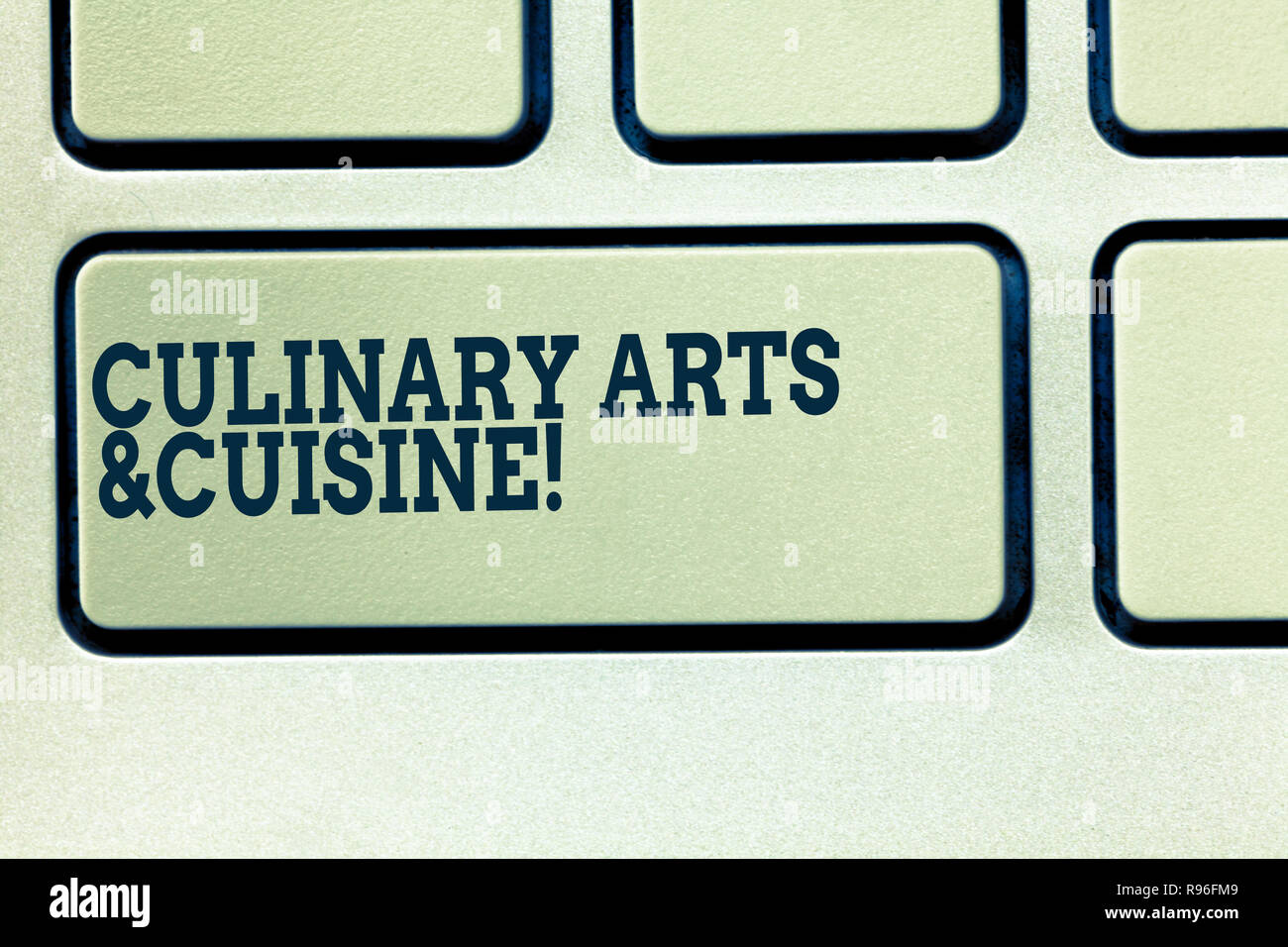 Handwriting text writing Culinary Arts And Cuisine. Concept