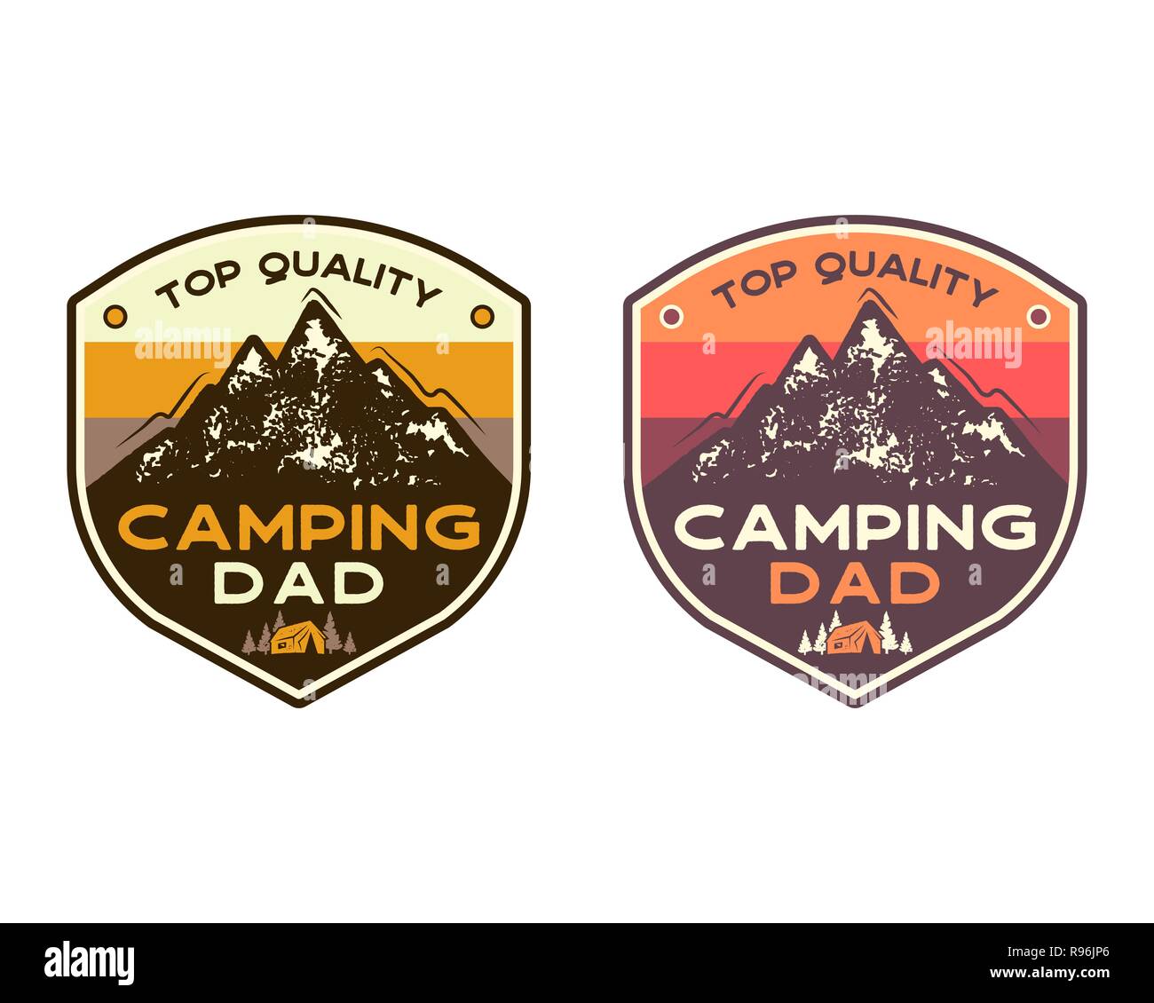 camping dad t shirt