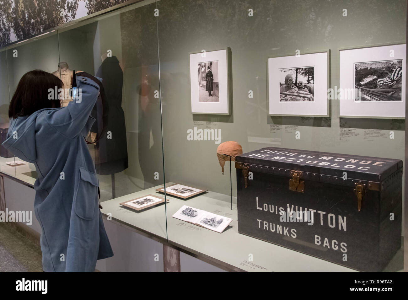 Shanghai, Shanghai, China. 20th Dec, 2018. Shanghai, CHINA-The exhibition  of LOUIS VUITTON, curated by Olivier Saillard, is held at Shanghai  Exhibition Center in Shanghai, featuring classic design and items of Louis  Vuitton