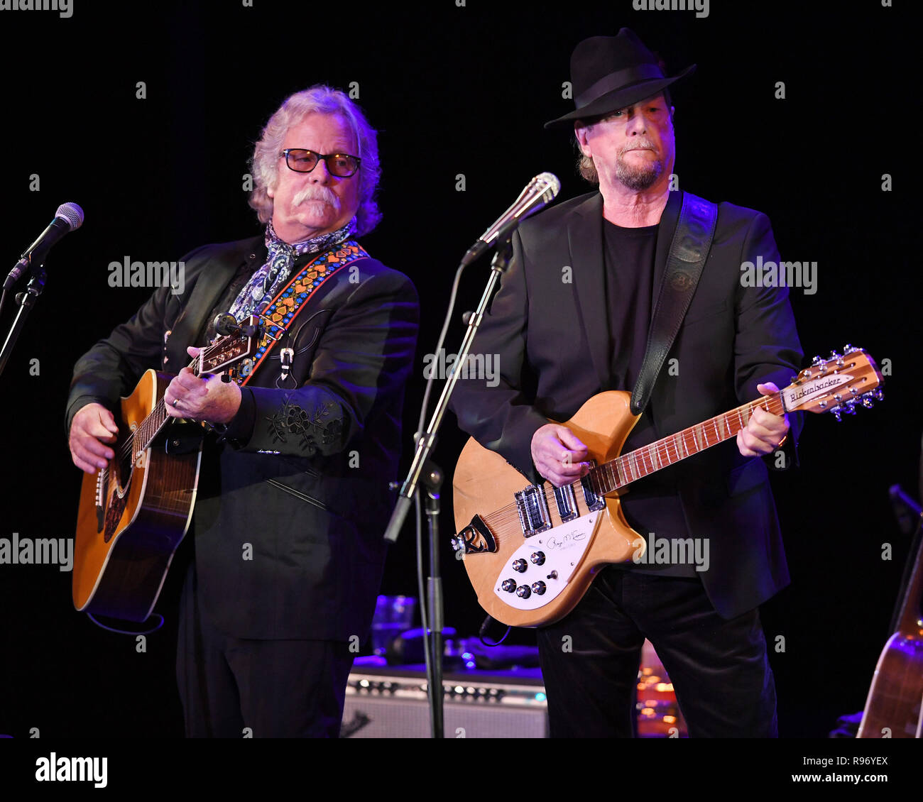 Fort Lauderdale, FL, USA. 19th Dec, 2018. Chris Hillman and Roger