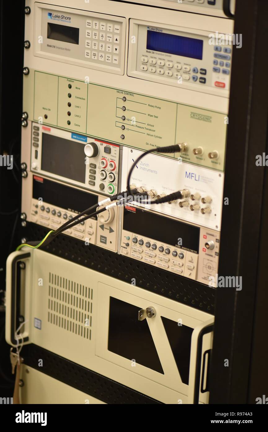 Technical equipment for use in the field science Stock Photo - Alamy