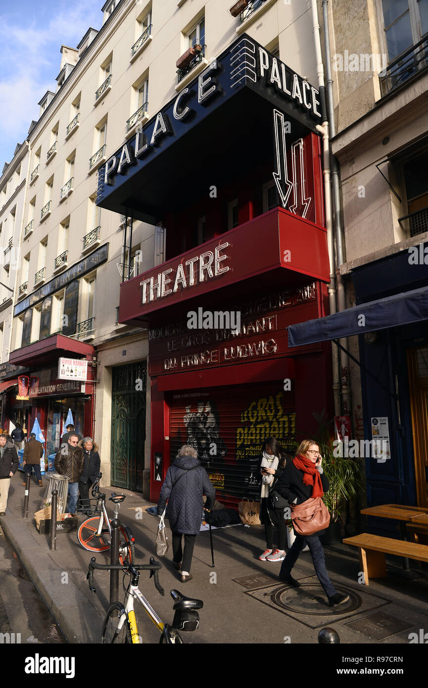 The Palace Theater Rue du Faubourg Montmartre Paris France Stock Photo Alamy The Palace Theater Rue du Faubourg Montmartre Paris France Stock Photo Alamy
