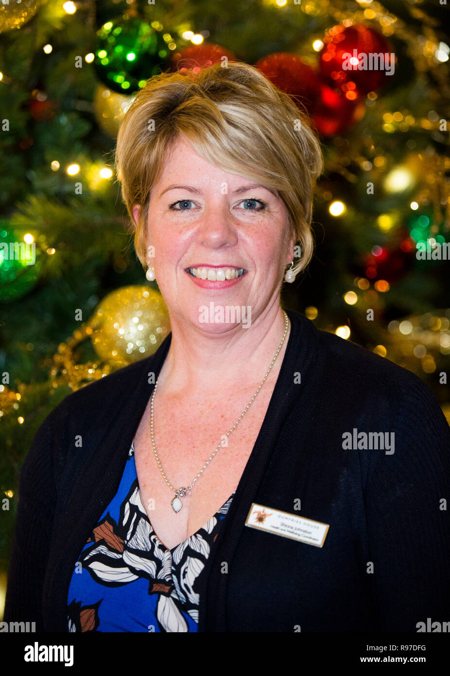 Christmas tea dance dumfries house hires stock photography and images