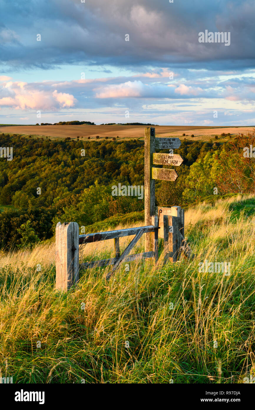 Cleveland way national trail hi-res stock photography and images - Alamy