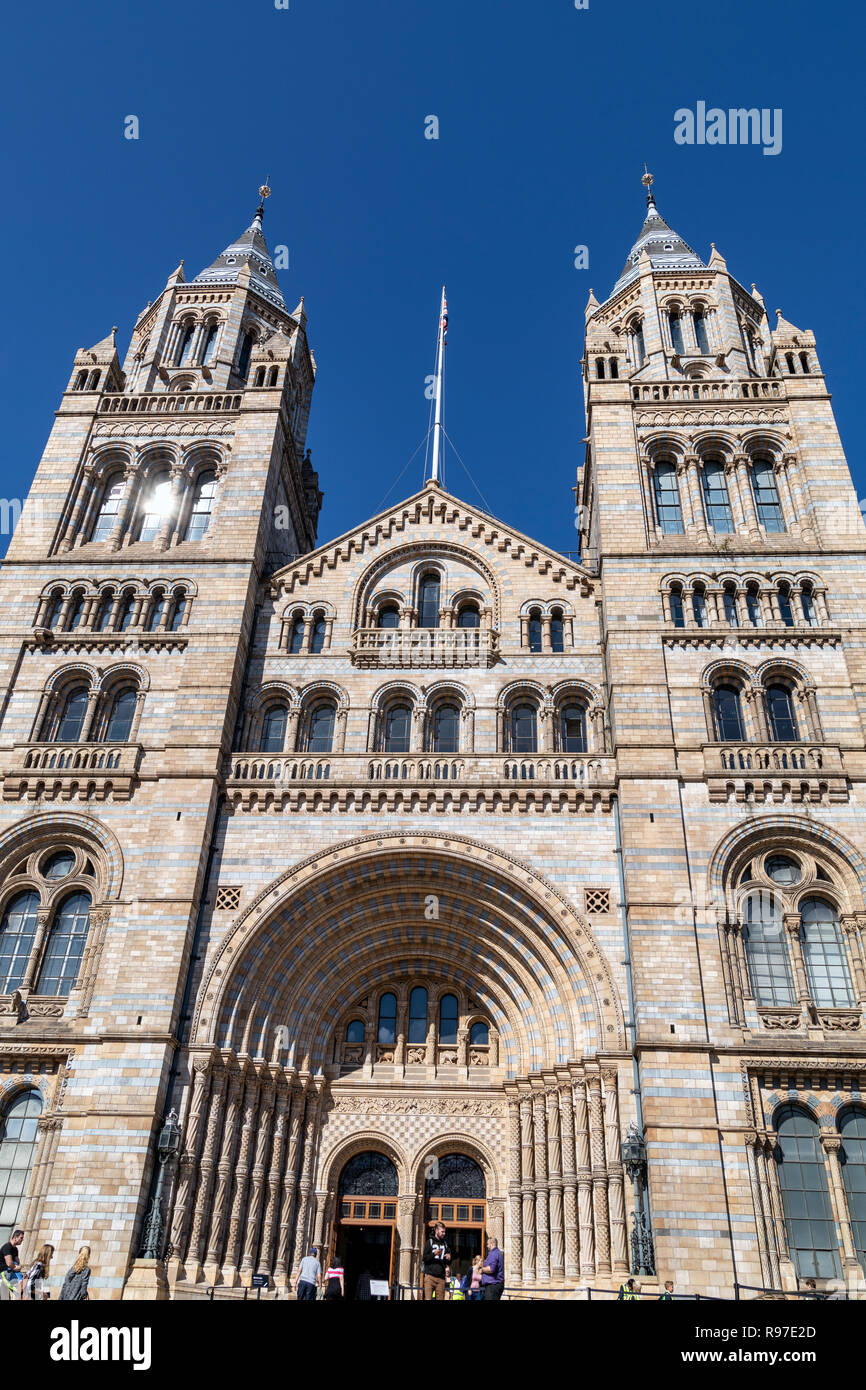 National History Museum in London Stock Photo