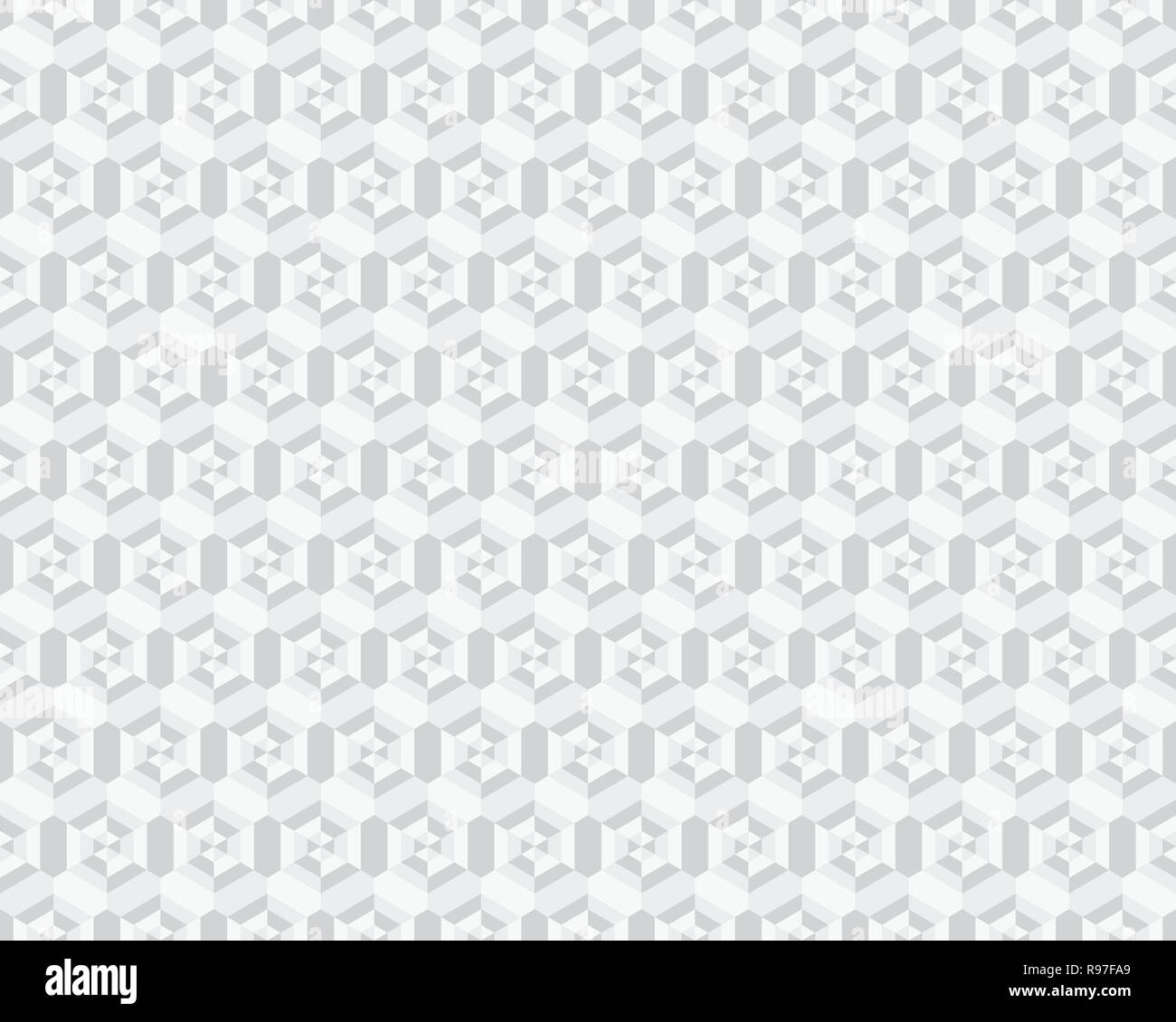 Geometric camouflage hexagon seamless pattern, vector illustration ...