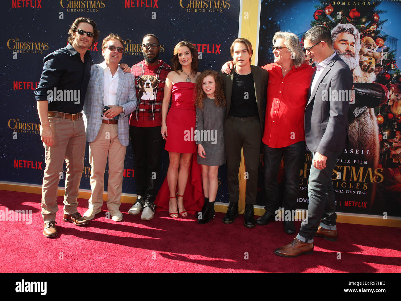 'The Christmas Chronicles' Premiere Featuring Oliver Hudson, Lamorne