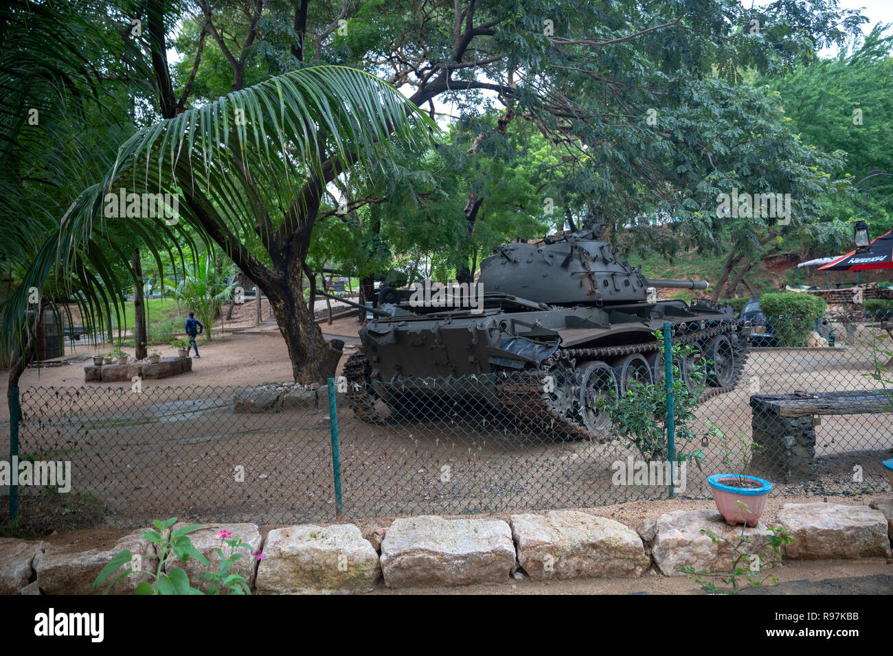 Orr's Hill Army Museum Trincomalee Sri Lanka Stock Photo