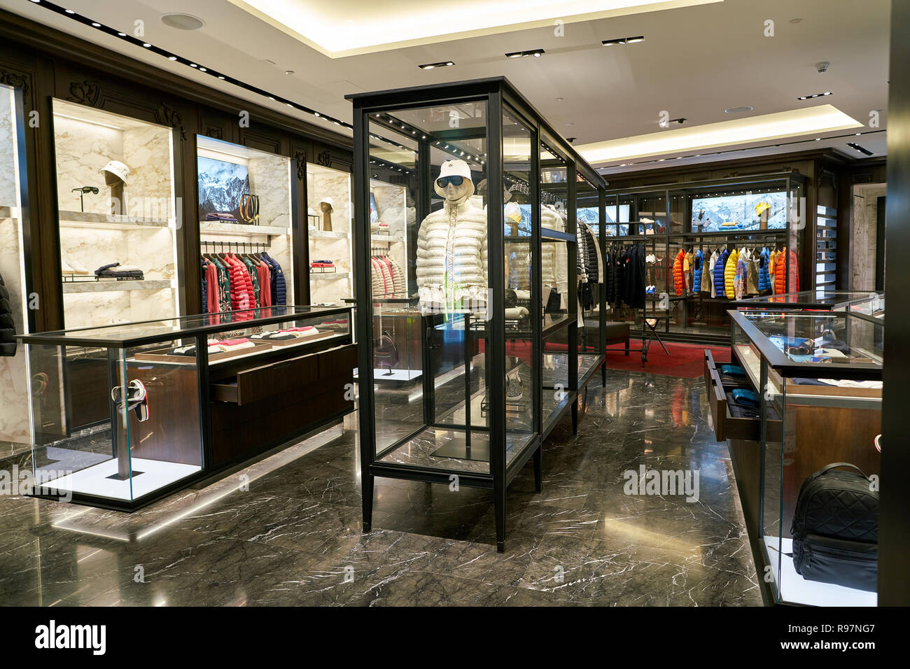 Moncler Store High Resolution Stock Photography and Images - Alamy