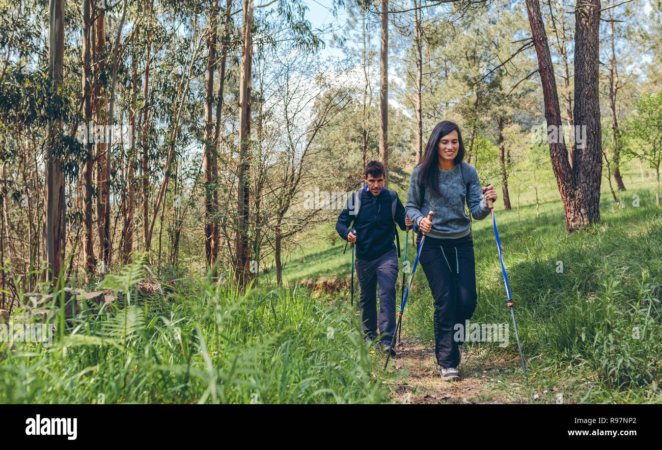 Trekking sticks hi-res stock photography and images - Alamy