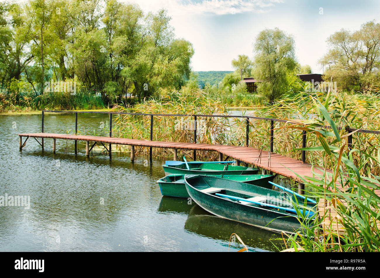 Old wooden boats hi-res stock photography and images - Alamy