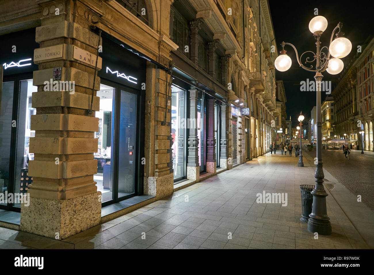 MILAN, ITALY CIRCA NOVEMBER, 2017 MAC store in Milan. MAC is an
