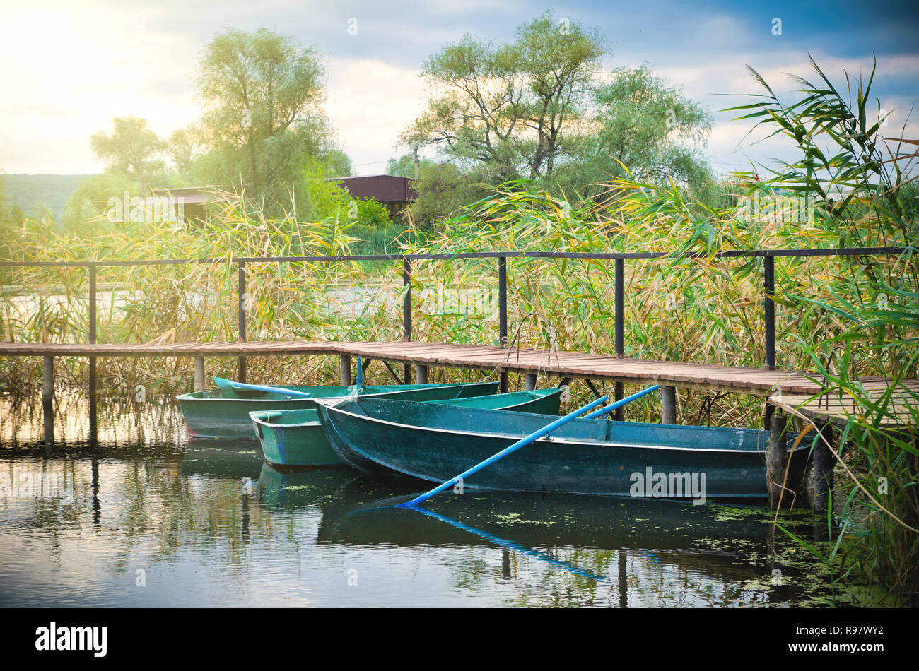 Old wooden boats hi-res stock photography and images - Alamy