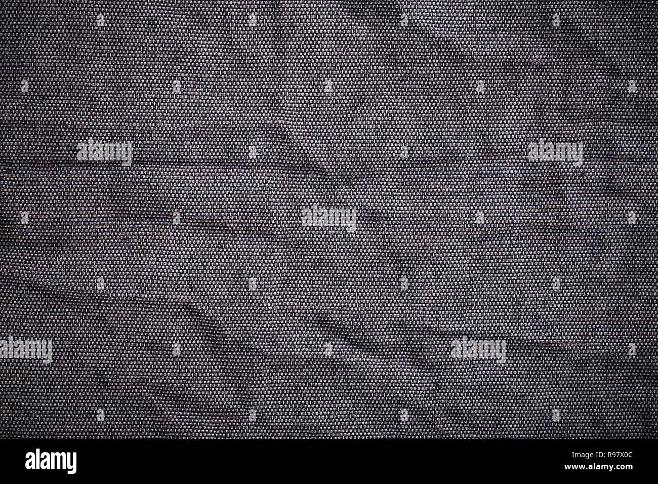 Blue canvas grunge background texture Stock Photo