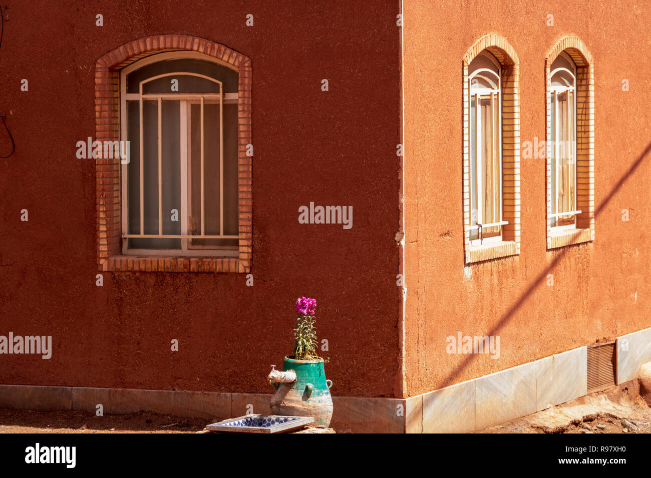 Iran old wooden door wall hi-res stock photography and images - Alamy